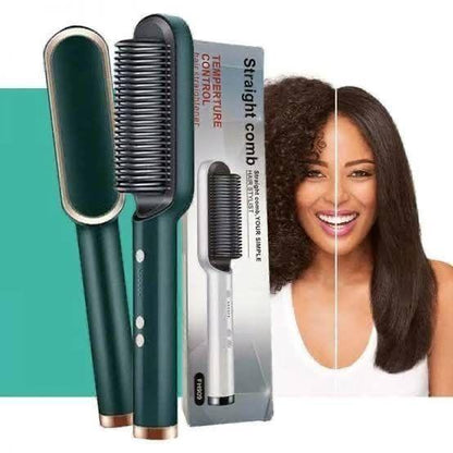 Professional Electric Hair Straightener Comb Brush